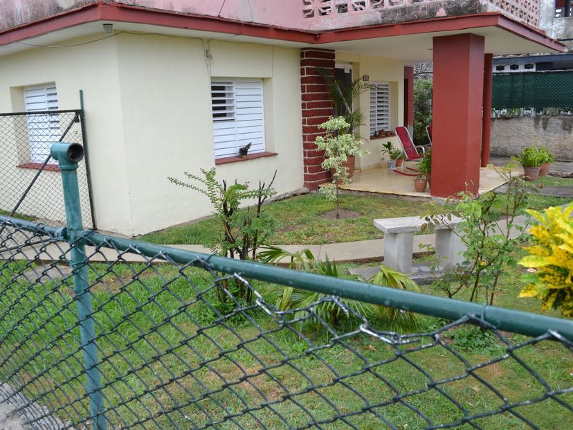 Panoramic house view