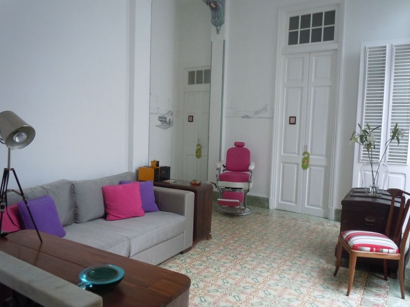 House's living room details