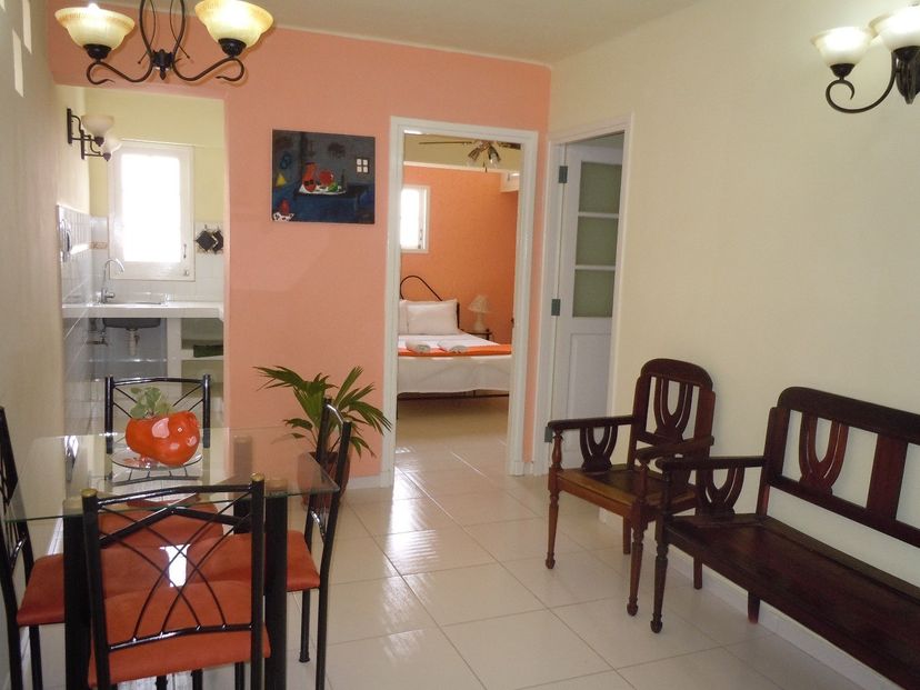 Apartment's living-dinning room