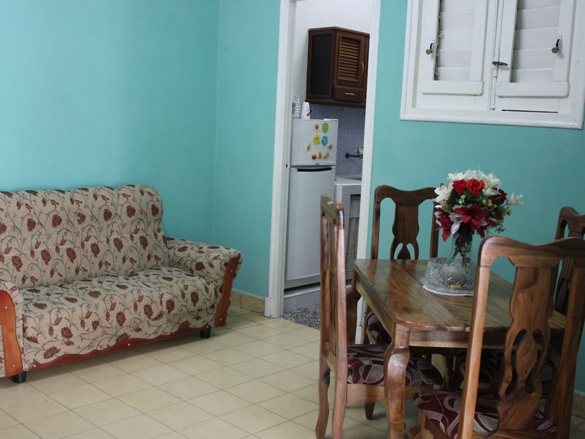 Apartment's living-dinning room