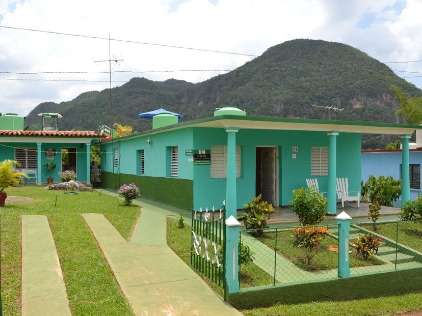 Panoramic house view