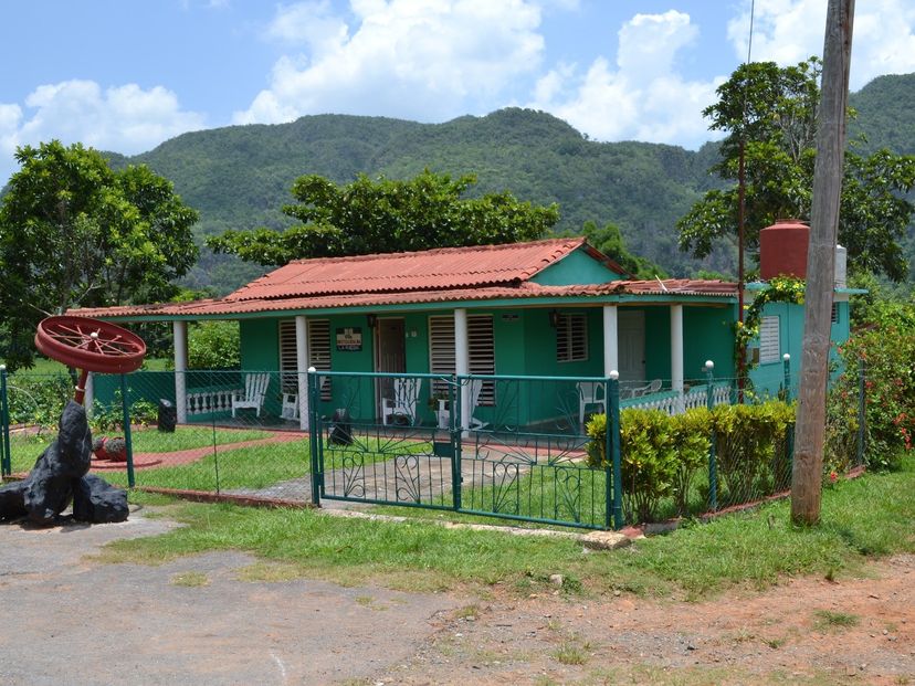 Panoramic house view