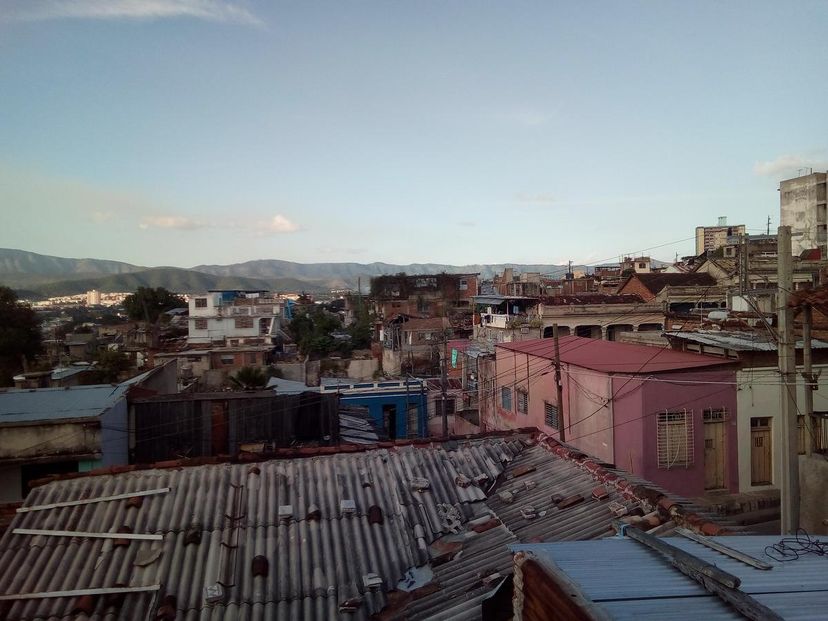 View from terrace of the house