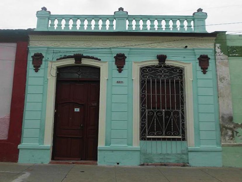 Panoramic house view