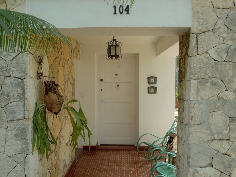 Apartment's entrace view
