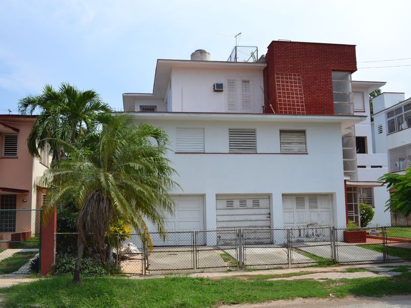 Panoramic house view