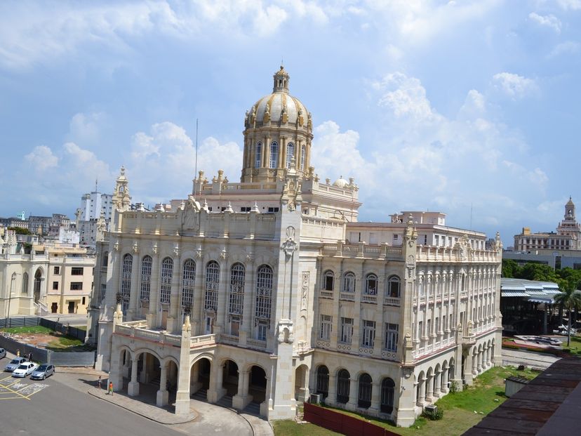 Museum of the Revolution panoramic view, Havana city