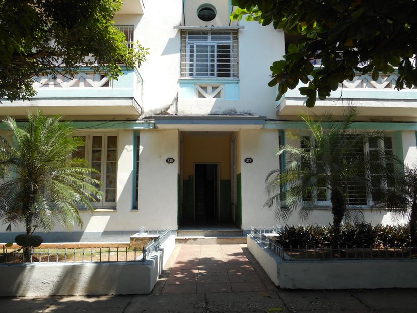 Panoramic house view