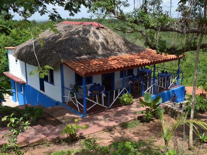 Panoramic house view