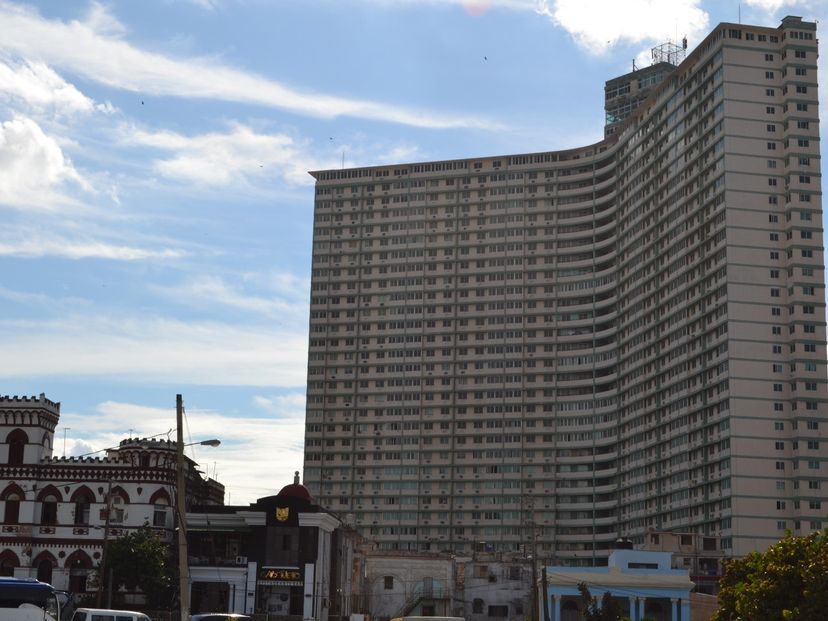 Panoramic apartment view