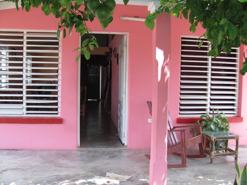 House´s entrace view