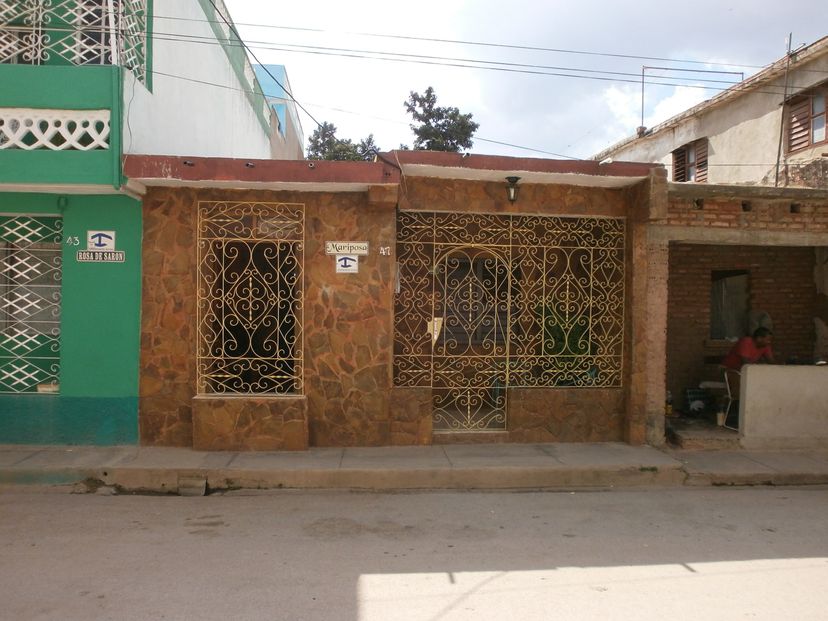 Panoramic house view