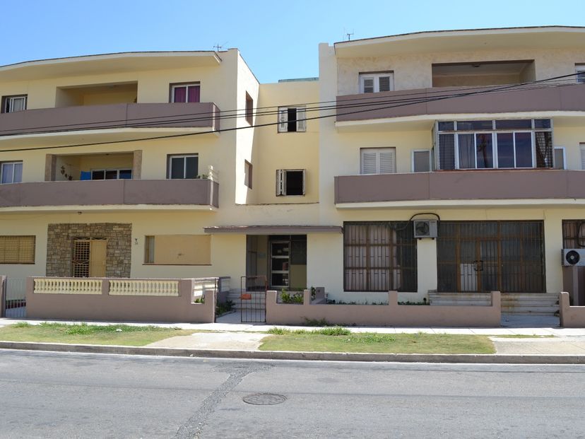 Panoramic house view