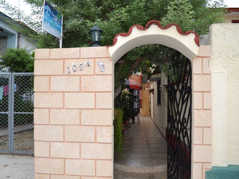 House's entrance view
