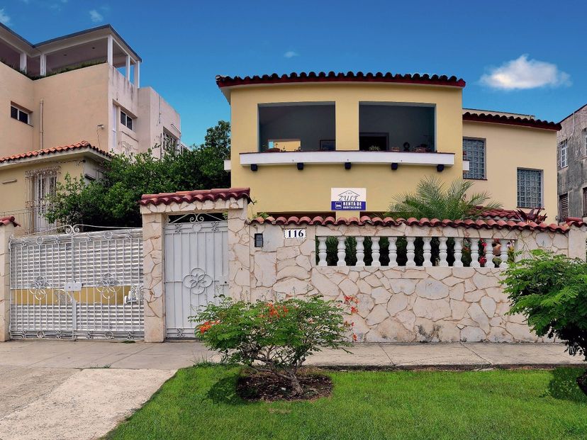 Panoramic house view