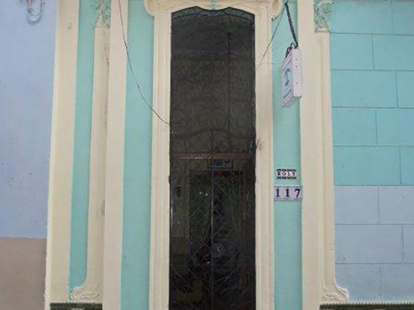 House's entrance view