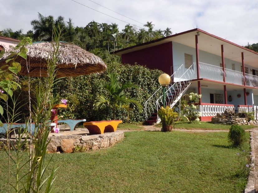 Panoramic house view