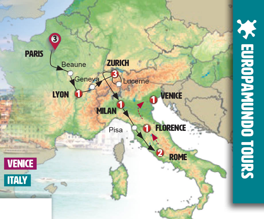 HARMONIOUS EUROPE Group Tour.