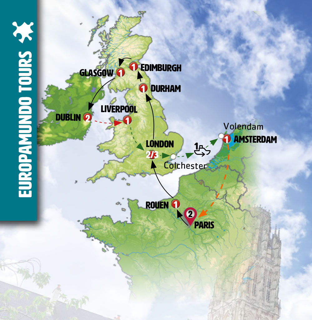 ATLANTIC EUROPE Group Tour.